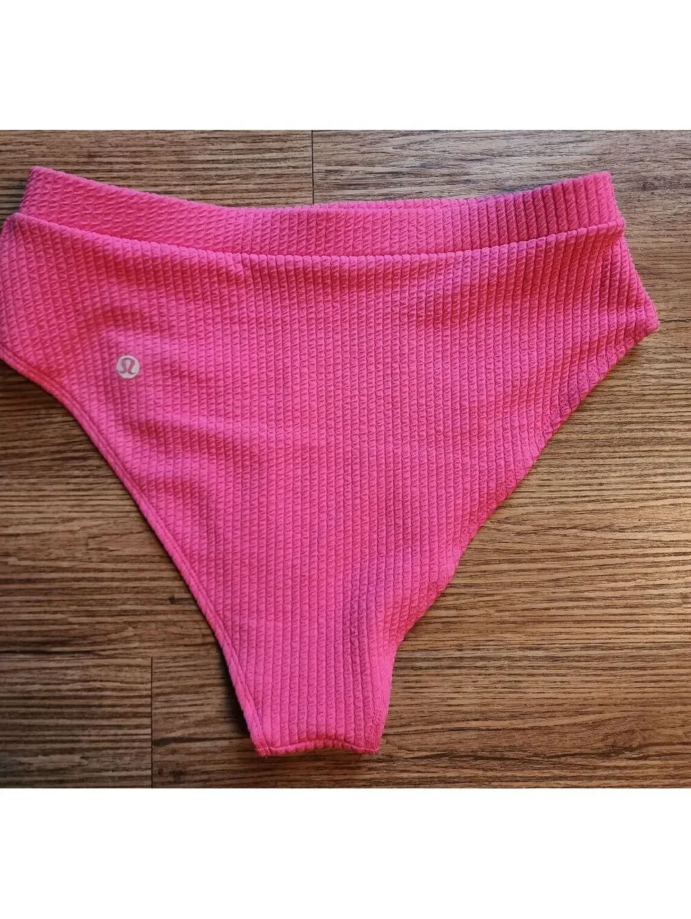 Size M - Lululemon High Rise Pink Swim Bikini Bottom